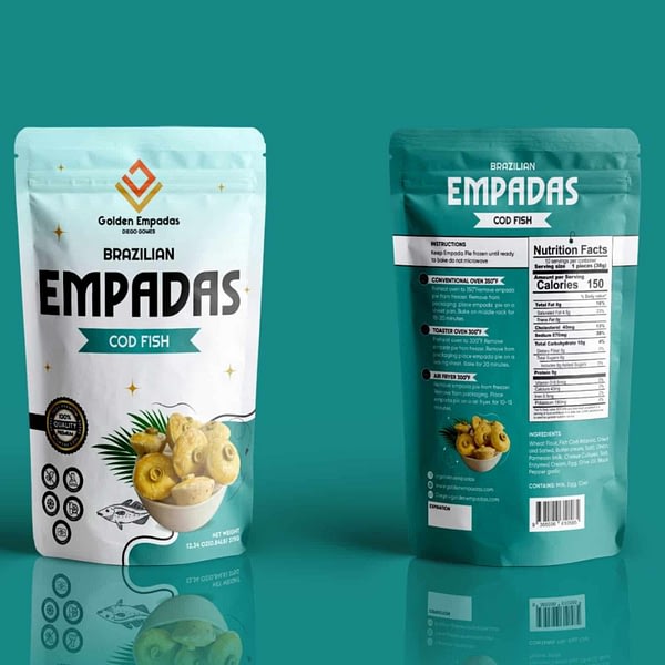 Mini Cod Fish Empada